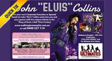  BLUES CRUZ With THE BLUES BROTHER AND ELVIS
