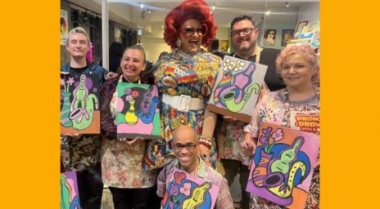 Draw With A Drag Queen - Fun Draw And Sip Workshop