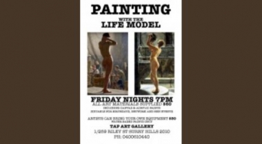 Painting With The Life Model